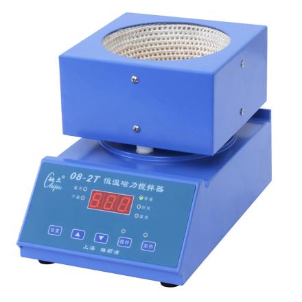 CHIJIU 08-2T thermostatic Magnetic Stirrer Aluminum Alloy Shell Brushless DC Motor