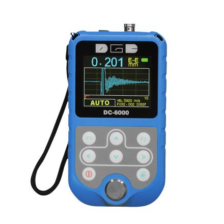 DGC DC-6000 Ultrasonic Thickness Gauge High Accuracy Thickness Gauge A/B Scan Large Screen Color Display