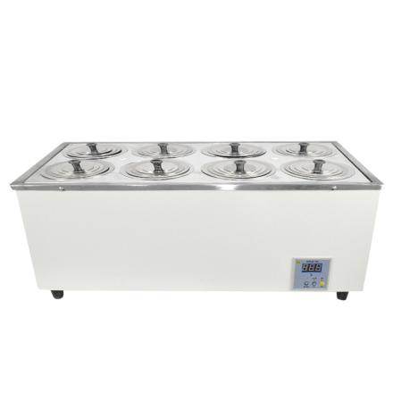 Jindadi HH-S28 thermostatic water Bath stainless steel cover double row eight hole digital temperature control