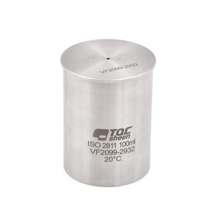 TQC VF2099 Specific Gravity Cup Density Cup Stainless Steel 100ml ISO2811 Standard