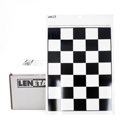 LENETA Form 10B Expansion Rate Checkerboard sealed Opacity Chart