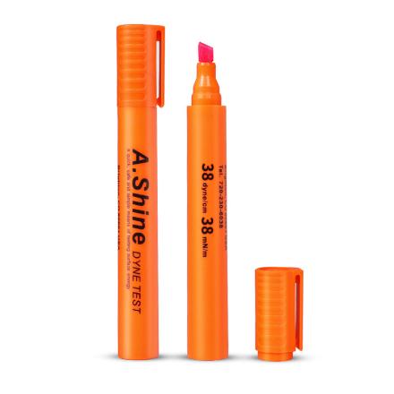 A.shine 54 Dyne pen surface tension test pen, ASTM D2578 compliant