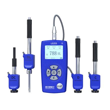 LINSHANG LS253 Leeb Hardness Tester split digital double coil probe Multi-Hardness standard conversion