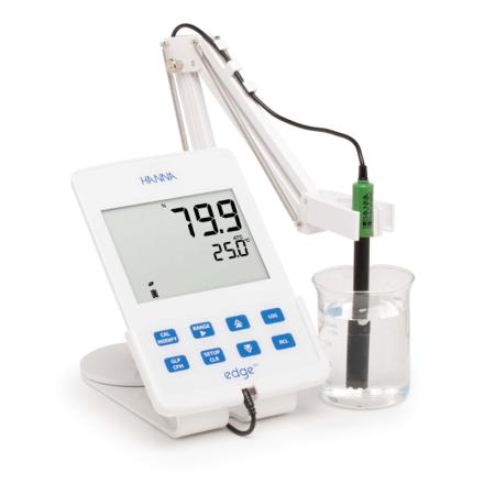HANNA HI 2004-02 Benchtop dissolved oxygen Meter Ultra-thin and lightweight 5.5-inch large screen dissolved oxygen measurement