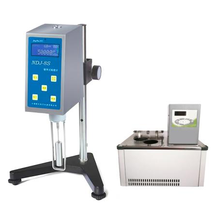 HuiNuo NDJ-8S + LC-1008 Thermostatic Bath digital Digital Rotational Viscometer Rotation speed 20~ 2000000mPa &middot; s