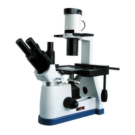 Varnishing BM-37XB Inverted Biological Microscope Long Working Distance Phase Contrast Device