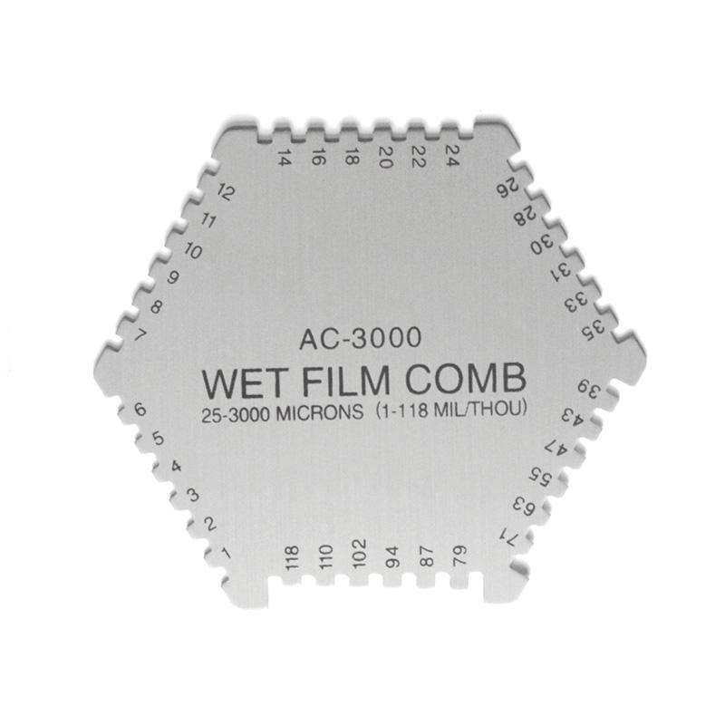 AMITTARI AC-3000 Hexagonal Wet Film Comb