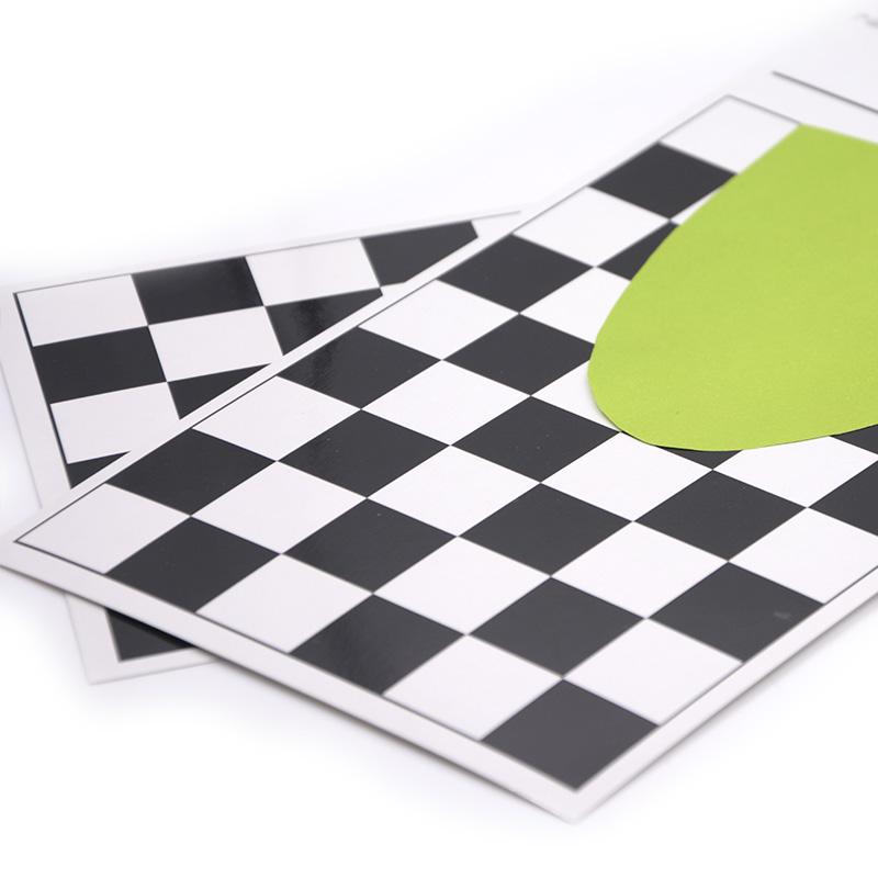 赛德昌 黑白格 遮盖力卡纸 Figure 2