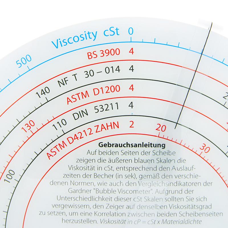 TQC sheen VF2053 Viscosity comparison dial Figure 4