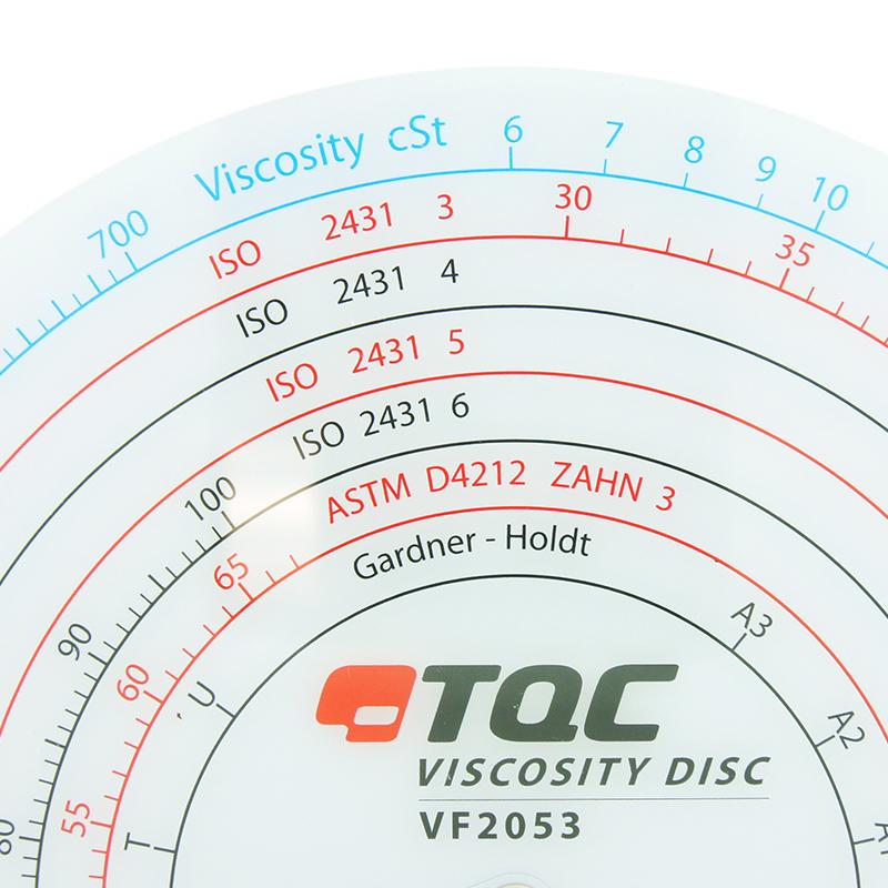 TQC sheen VF2053 Viscosity comparison dial Figure 3