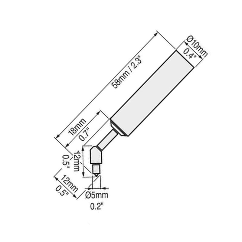 Defelsko PRBN45S-D 测厚仪探头