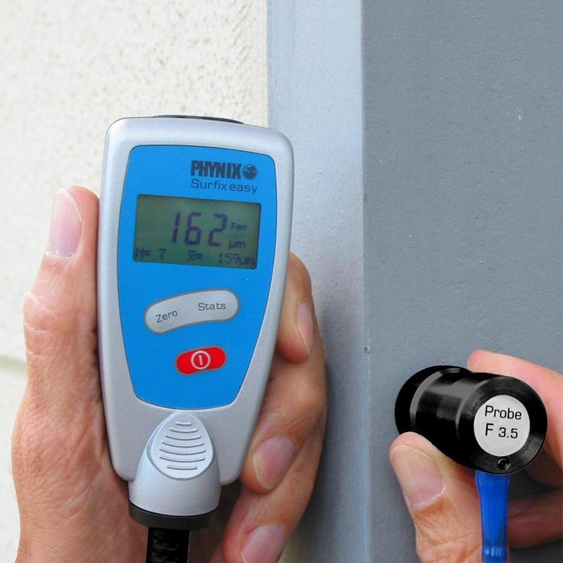 PHYNIX Surfix&reg; easy E-F 易用外置探头铁基型膜厚仪 Figure 1