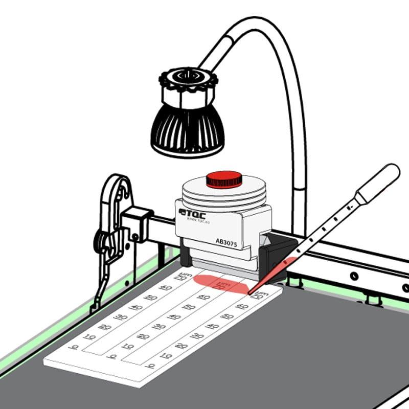 TQC sheen AB3075 Automatic scraper fineness Meter kit Figure 2