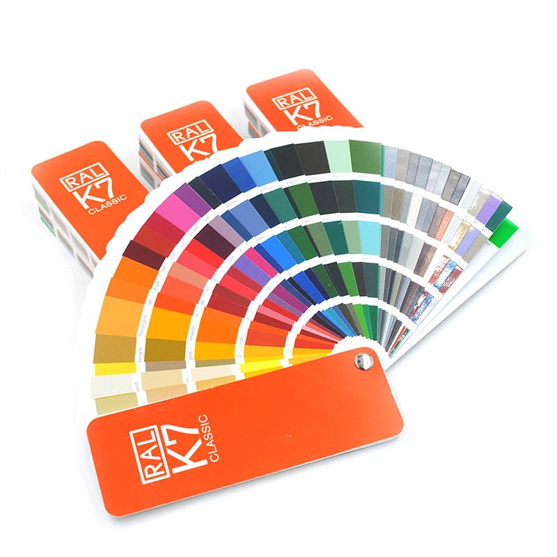 RAL K7 Color Chart