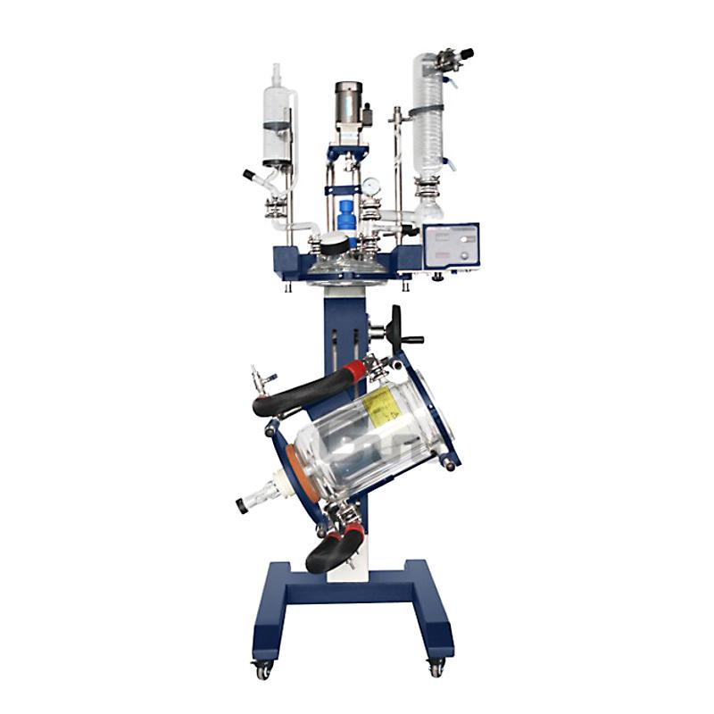 郑州长城科工贸 GRL-5EX 防爆升降三层玻璃反应釜