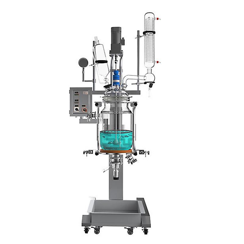郑州长城科工贸 GRS-50EX 防爆调速双层玻璃反应釜