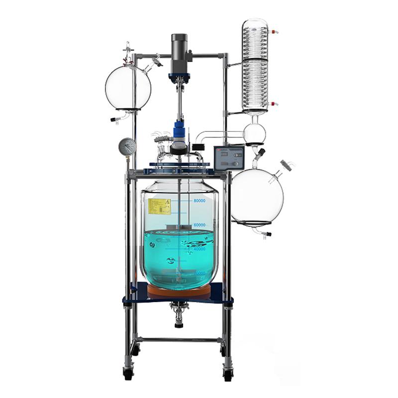 郑州长城科工贸 GR-80 单层玻璃反应釜