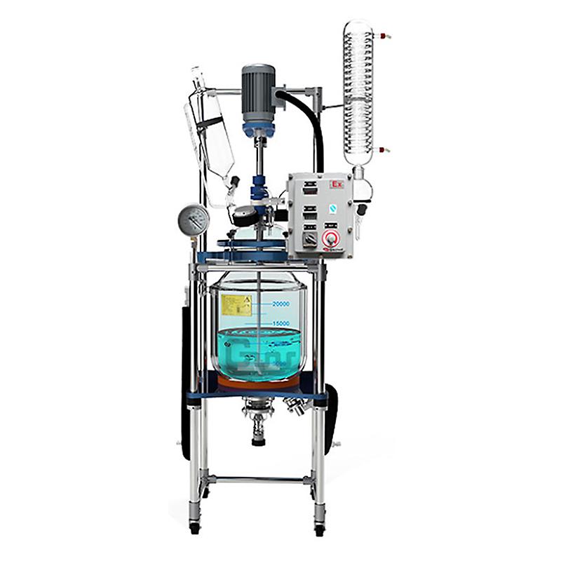 郑州长城科工贸 GR-30EX 防爆三层玻璃反应釜