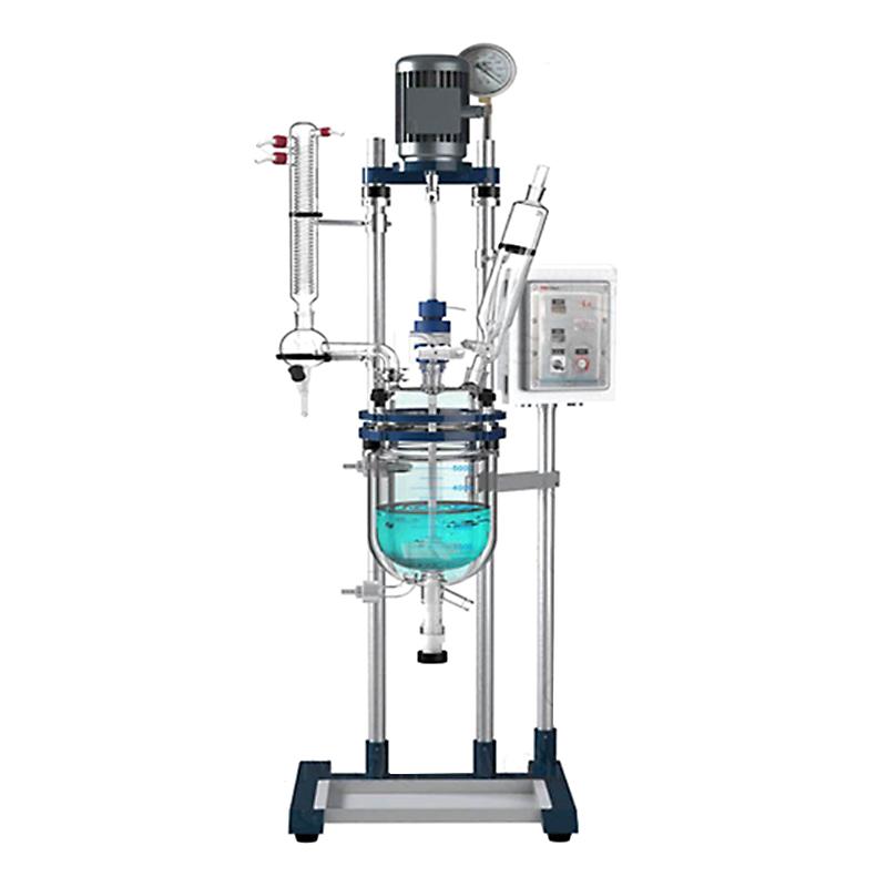 郑州长城科工贸 GR-1EX 防爆双层玻璃反应釜 