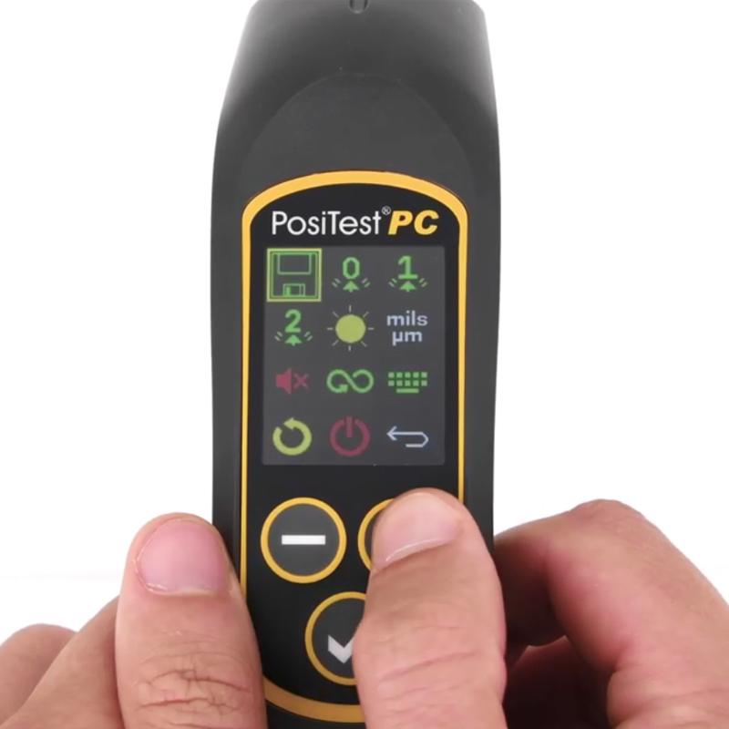 Defelsko PosiTest PC Non-contact uncured powder thickness Gauge Figure 1