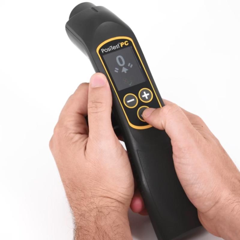 Defelsko PosiTest PC Non-contact uncured powder thickness Gauge Figure 2