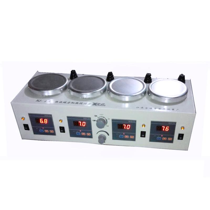 HongHua HJ-4A Quadruple thermostatic Magnetic Stirrer (Synchronous)