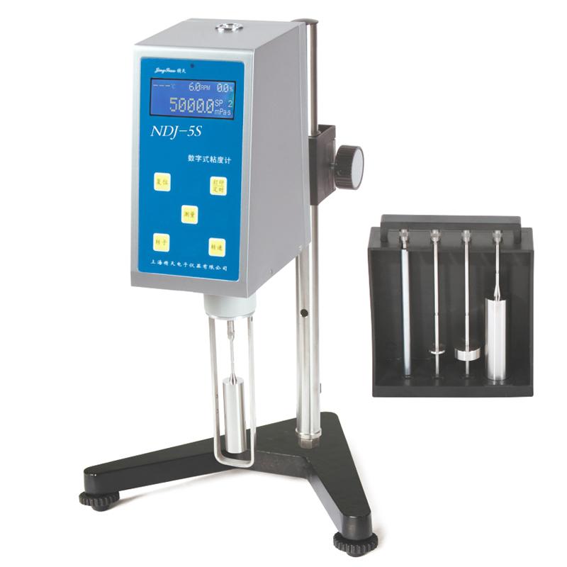 精天 NDJ-5S+打印机 数显旋转式粘度计 Figure 1
