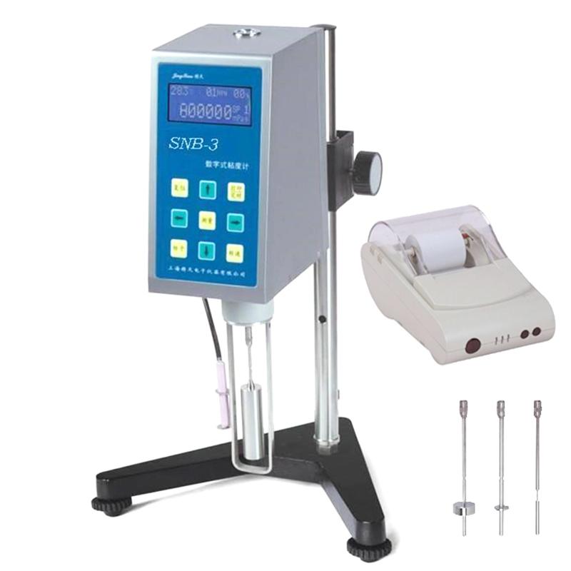 精天 SNB-3+打印机 数显旋转式粘度计