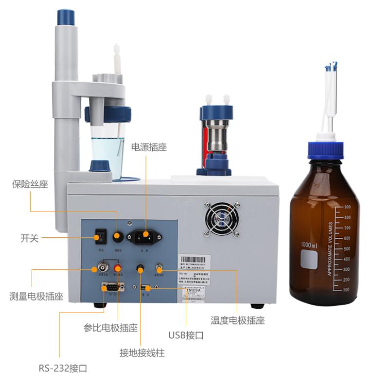 LeiCi ZDJ-4B Potentiometric titrator Figure 4