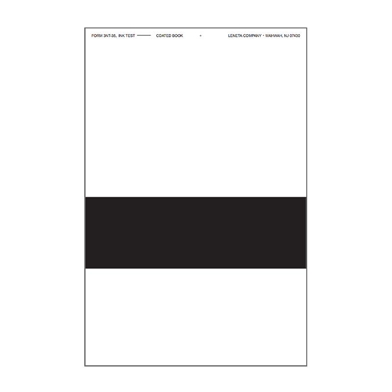 LENETA 3NT-35 哑光涂层书本印刷油墨刮样纸