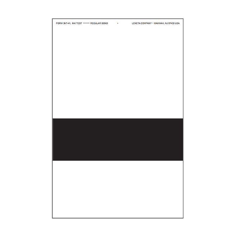 LENETA 3NT-41 普通证券印刷油墨刮样纸