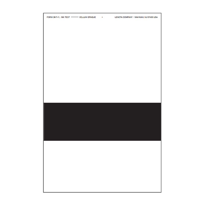 LENETA 3NT-11 牛皮纸不透明印刷油墨刮样纸