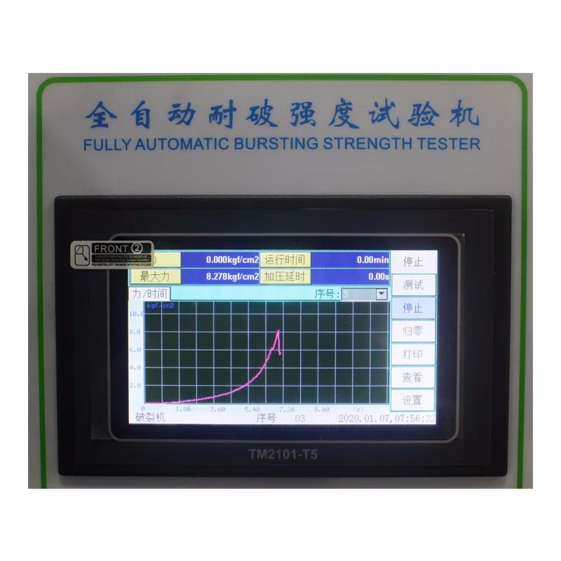 AISRY NBC-8502B Automatic Burst Strength Testing Machine (Touch Screen) Figure 5