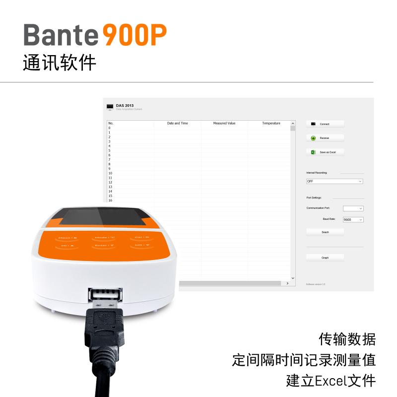 BANTE Bante900P-UK 便携式多参数水质测量仪 Figure 5