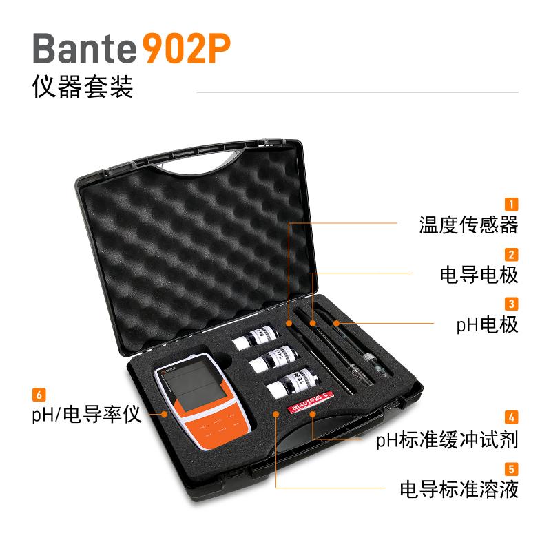 BANTE Bante902P-UK 便携式多参数水质测量仪 Figure 5