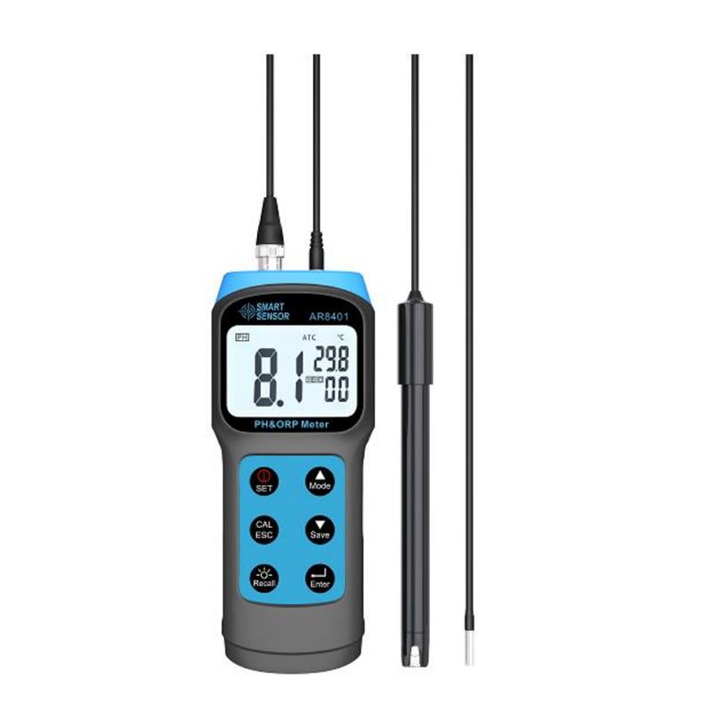 SMART SENSOR AR8401 Split two-in-one PH Meter/OR Detector