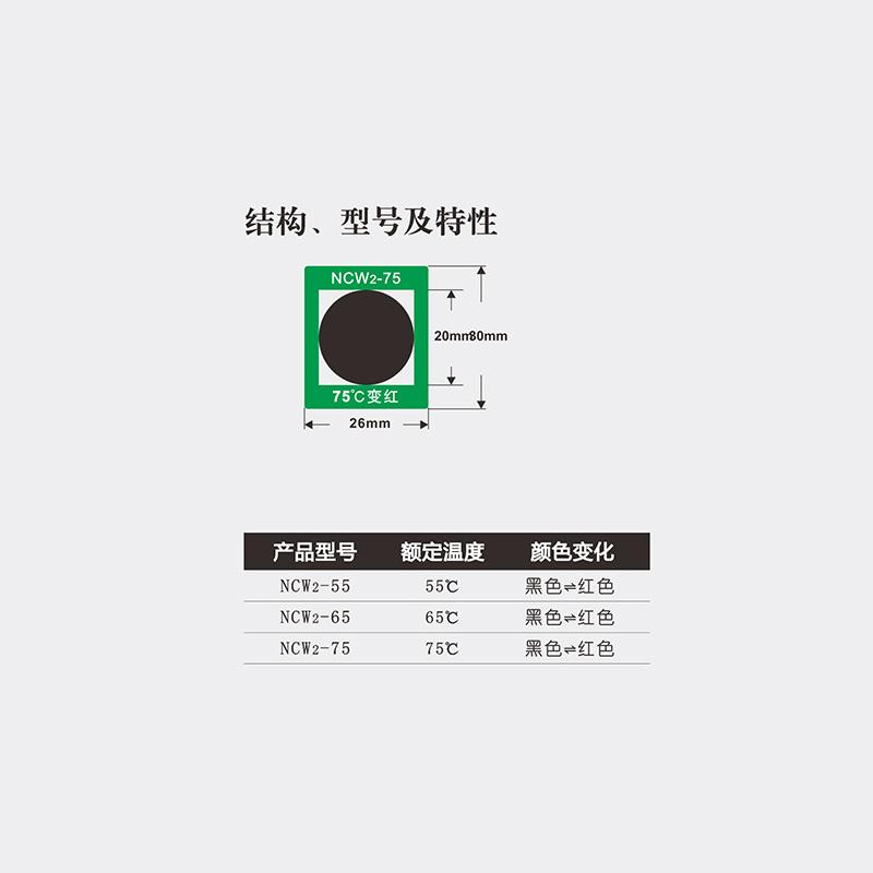 长龙 NCW1-65 可逆型测温贴片 Figure 3