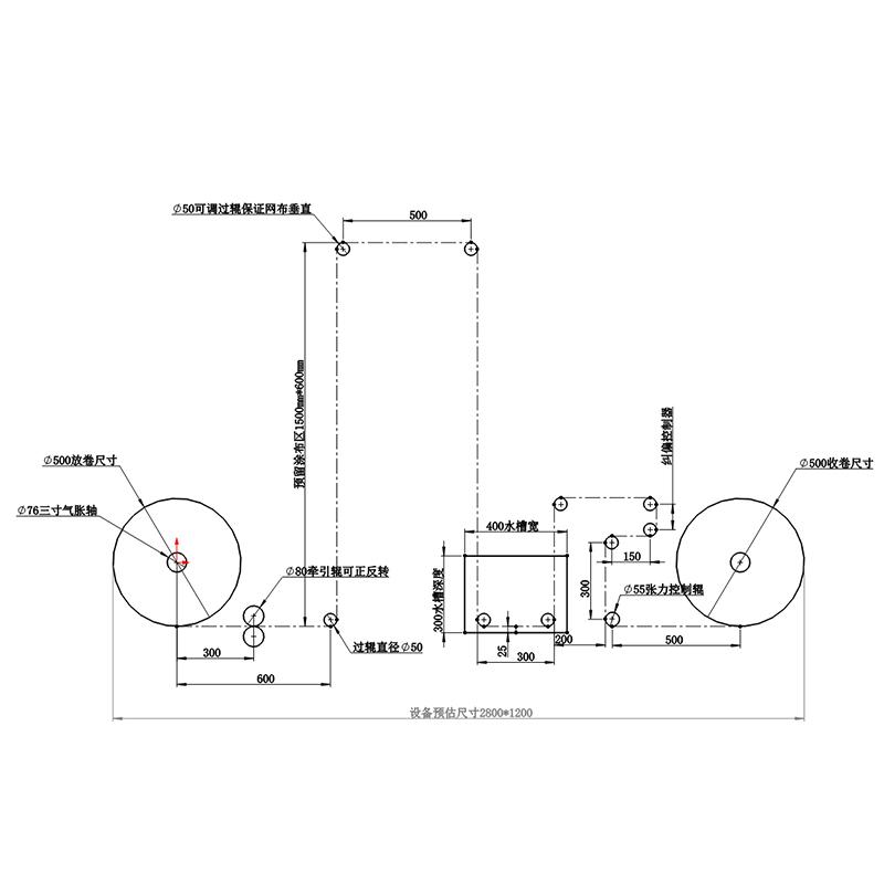 BoLaiDe Rjy-00/100vh Vertical mesh coating machine