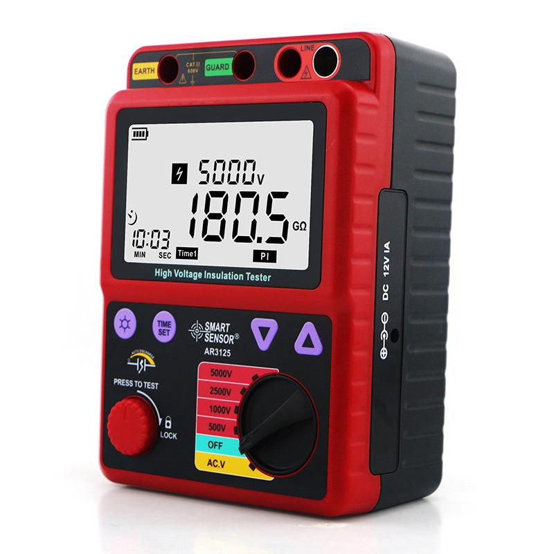SMART SENSOR AR3125 High voltage insulation resistance Meter Figure 1