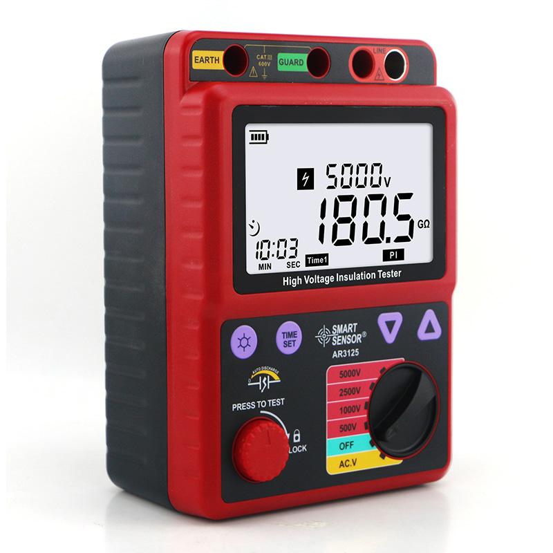 SMART SENSOR AR3125 High voltage insulation resistance Meter Figure 2