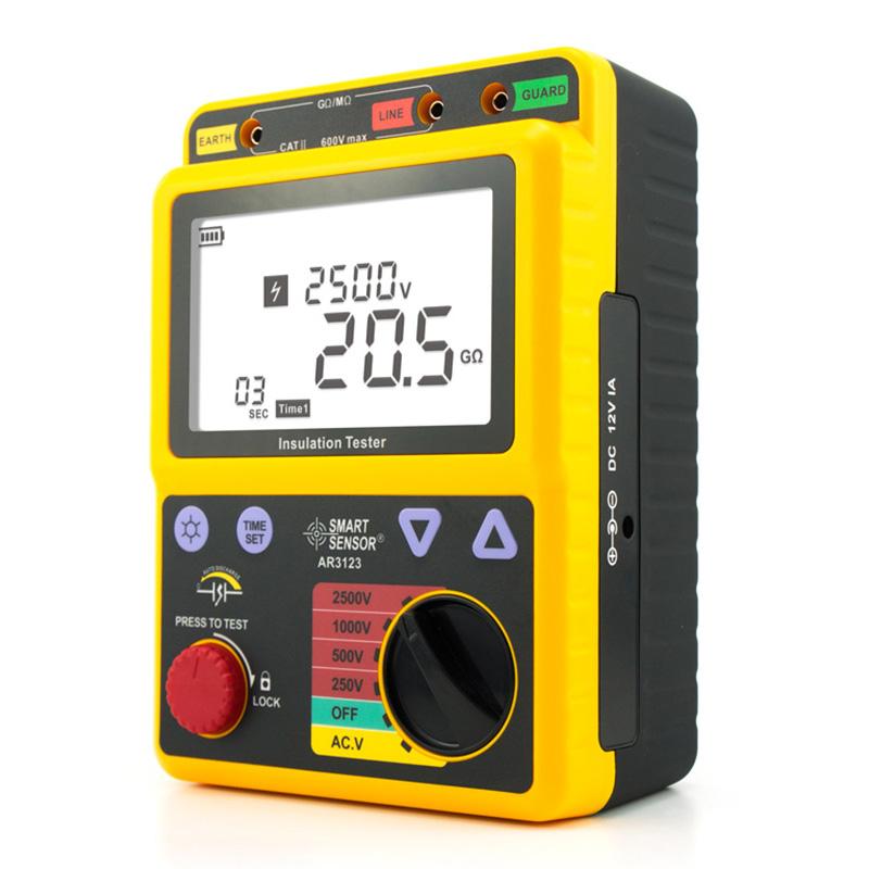 SMART SENSOR AR3123 High voltage insulation resistance Meter Figure 3