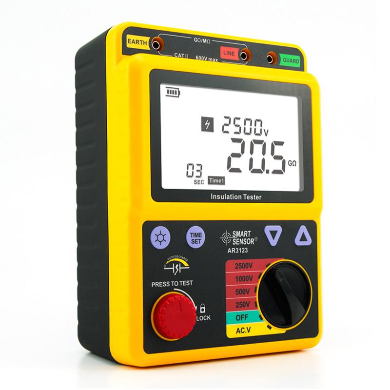 SMART SENSOR AR3123 High voltage insulation resistance Meter Figure 2