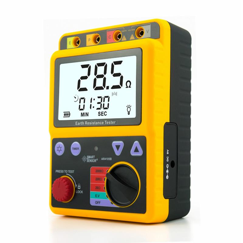 SMART SENSOR AR4105B Grounding resistance Tester Figure 2