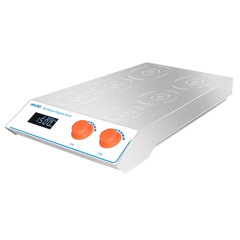 HuXi HMS-6MD Synchronous Control Multi-Station Magnetic Stirrer