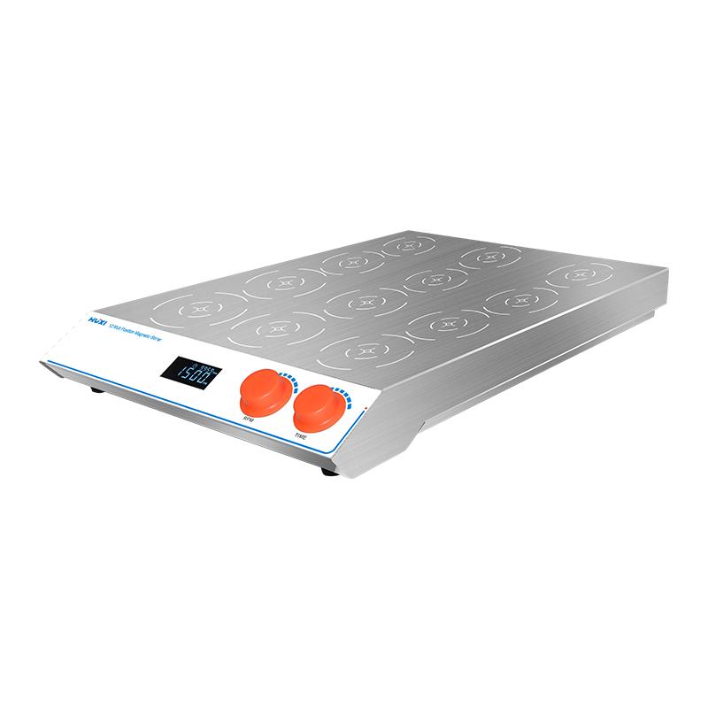 HuXi HMS-12MD Synchronous Control Multi-Station Magnetic Stirrer