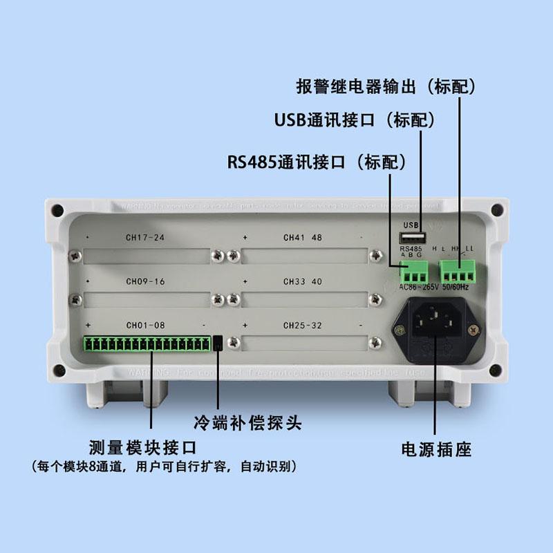 Wasites WT100P-16 Multi-channel temperature recorder (Linear dispersion version) Figure 4