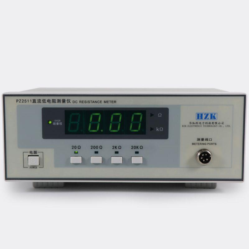 Wasites PZ2511 DC low resistance measurement instrument Figure 2