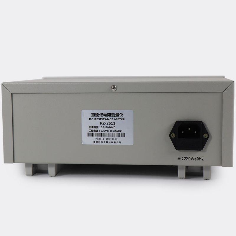 Wasites PZ2511 DC low resistance measurement instrument Figure 3