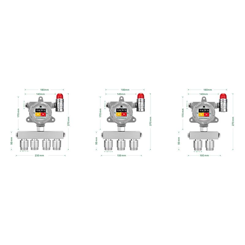 GUOYUGR GY/VGD-200-4M-G（C6H6/C7H8/C8H10/EX） Online all-in-one Detector Figure 3