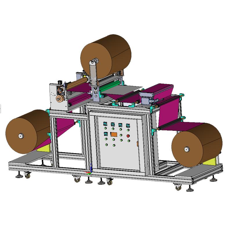 工厂直销 Rwg-00/300 热熔胶卷对卷涂膜机